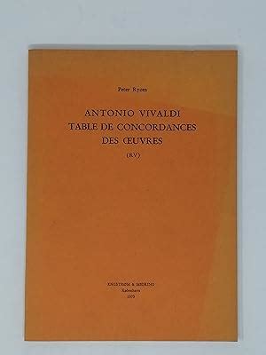 Antonio vivaldi: table de concordances des œuvres (rv). - Valor del mexicano, o, el síndrome de huitzilopochtli.