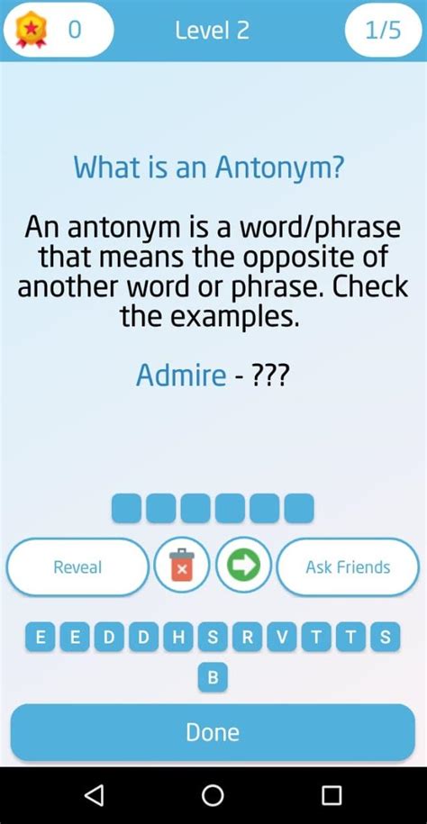 Antonyms Game APK Download for Android 