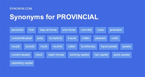 Antonyms for provincial. Things To Know About Antonyms for provincial. 
