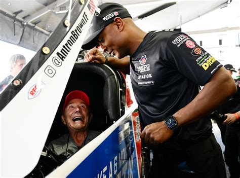 Antron Brown, first Black drag racing champion, insists he’s still got plenty left in the tank: “I’m halfway through”