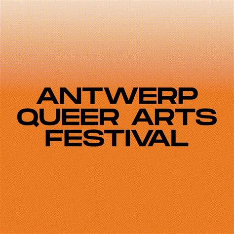 Antwerp Queer Arts Festival 2024 programme and schedule