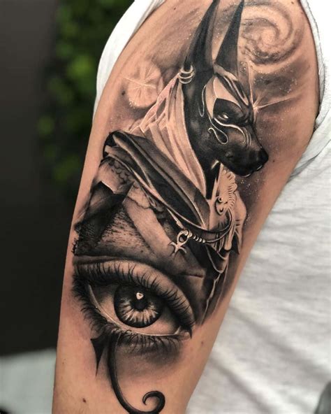 Anubis eye tattoo. Wondering which symbol or design to choose? Here are 75 amazing Anubis tattoo ideas. If you’re interested in Egyptian mythology … 