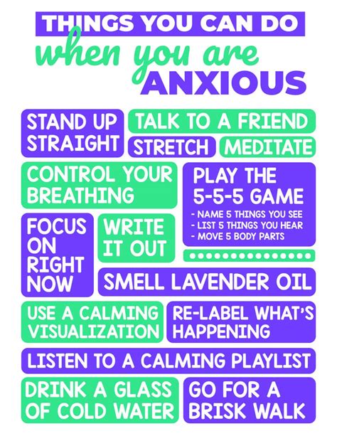 Anxiety Strategies for Kids: Free Printables - Views …