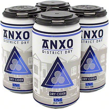 Anxo District Dry Cider 12 FL. OZ. 4PK Cans - bitterpops.com