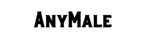 AnyMale Font Download for Free - FFonts.net