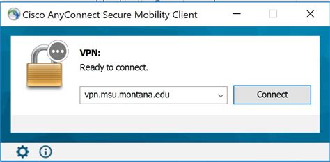 Anyconnect Vpn For Windows Computing Montana State University