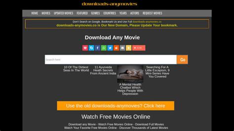 No matter what movies you are longing to watch, be it the latest blockbusters or a long-forgotten movie, you are highly likely to find them here. . Anymoviecc