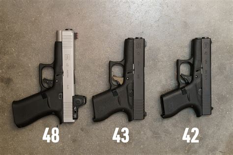 Anyone have Glock dimensions? N00b questions