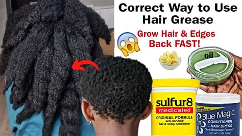 Anyone using Sulfur 8 hair grease? Any results? Long