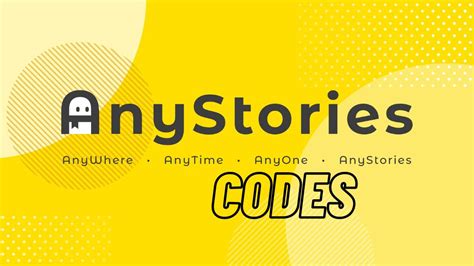 Anystories redeem code. Things To Know About Anystories redeem code. 