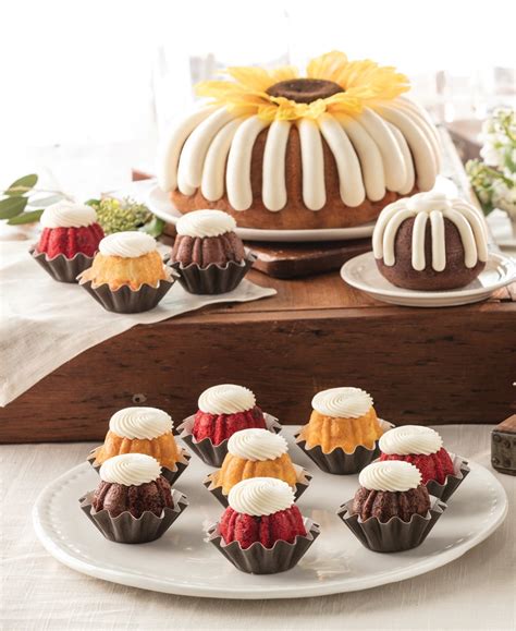 Anything bundt. Nothing Bundt Cakes® locations in Frisco help bring delicious Bundt Cakes to you. The goal of our Bakeries is to bring extra joy into your life, one bite at a time. We strive to create memorable experiences for our guests by offering a variety of beautifully decorated handcrafted cakes in a range of sizes and flavors, along with … 