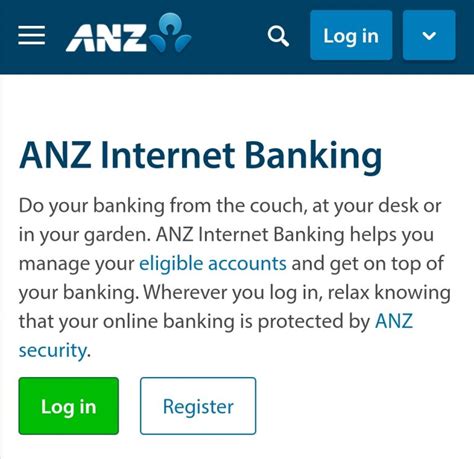 Anz internet banking. Learn how to obtain your log on details and register for ANZ Internet Banking, a convenient and safe way to do your banking online. Find out what you need to link your ANZ account … 