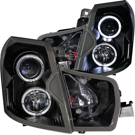 Spyder® Black DRL Bar Projector LED Headlights, part # PRO-Y