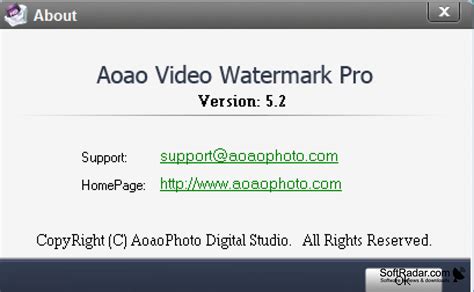 Aoao Video Watermark Pro for Windows