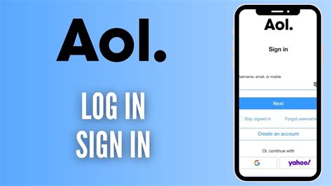 Aol login app. 16 Aug 2022 ... 2. Click on your account icon and select the Account info link. ; 4. Scroll down to the Other ways to sign in section and click on the Generate ... 