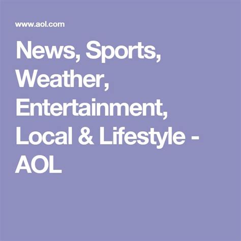 Aol news weather and sports. Discover the latest breaking news in the U.S. and around the world — politics, weather, entertainment, lifestyle, finance, sports and much more. 