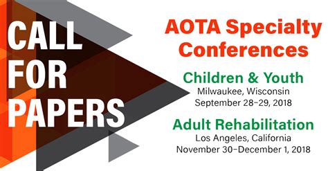 Aota 2023 Call For Papers