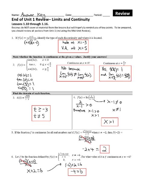 Ap Calculus Ab Unit 1 Practice Test
