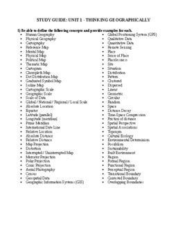 Ap Human Geography Chapter 8 Study Guide Answer Key The Ultimate List
