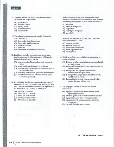 Ap Human Geography Unit 1 Test Answer Key Drawspoon