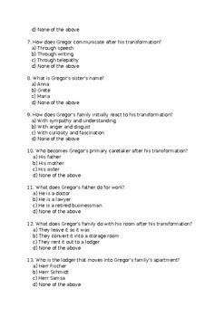 Ap Multiple Metamorphosis Answers Choice