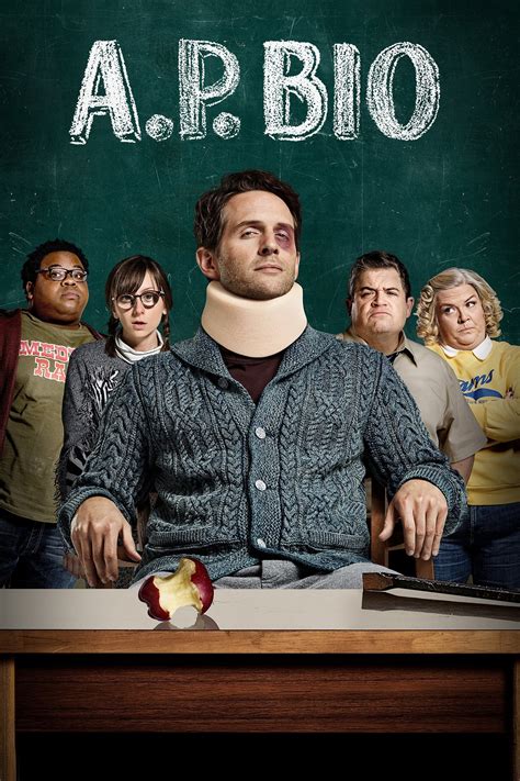 Ap bio tv series. A.P. Bio. 88% Comedy 4 Seasons. TV14. Watch AP Bio. When Harvard professor Jack Griffin fails to get his dream job, he reluctantly moves back to Ohio to work as a high school Advanced Placement Biology teacher. Stream full episodes of AP Bio and more comedy tv on Peacock. Glenn Howerton, Patton Oswalt, Lyric Lewis. Get Started. 