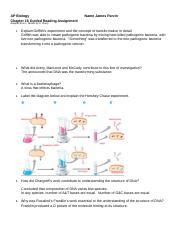 Ap biology chapter 16 guided reading assignment answers. - Community association manager study guide florida.