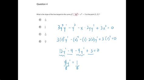 Ap Calculus Ab Unit 2 Progress Check Mcq Part A W. Micha
