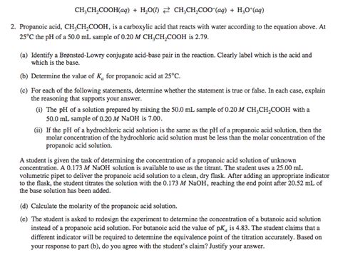 Ap chemistry free response questions. 7 Questions Time—1 hour and 45 minutes . YOU MAY USE YOUR CALCULATOR FOR THIS SECTION. Directions: Questions 1-3 are long free-response questions that require about 23 minutes each to answer and are worth 10 points each. Questions 4-7 are short free-response questions that require about 9 minutes each to answer and are worth 4 points each. 