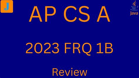 Ap computer science a 2023 frq. Computer science courses offer applicable training for the information technology sector. It covers information technology — especially computation using Updated May 23, 2023 • 5 min read Computer science is what makes the tech world tick. ... 