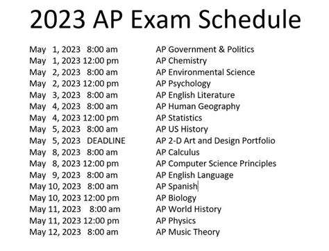 Ap makeup dates 2024