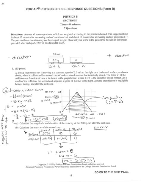 Ap physics b 2002 frq.  7 Questions Directions: Answer all seven quest...