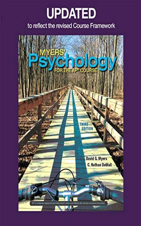 Ap psychology textbook myers 8th edition. - Play with purpose by shane pill.