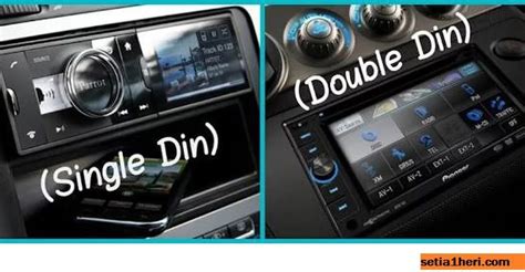 Apa Itu Head Unit Mobil Single DIN Dan Double DIN? Serta