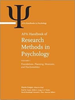 Apa handbook of research methods in psychology apa handbooks in psychology. - Kubota rtv 900 manuale di manutenzione.