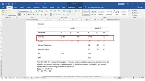 Apa manual for a summary regression table. - Suzuki intruder vl 250 owners manual.