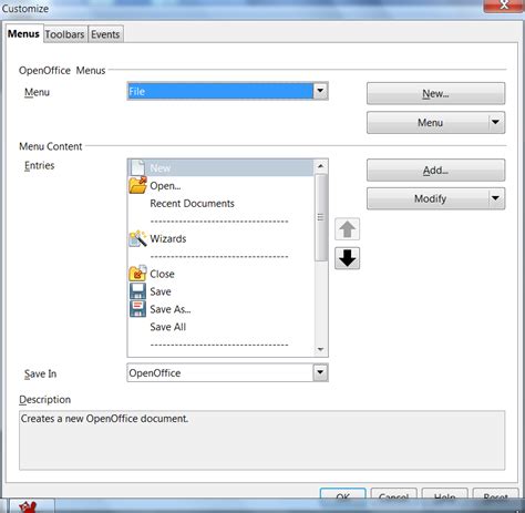 Apache Openoffice User Interface Apache Openoffice Wiki