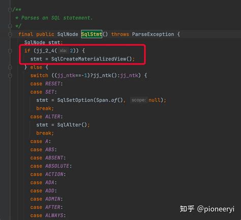 Apache calcite sql parser example. parseStmt () can only parse one statemen...