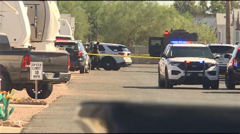Apache junction breaking news today shooting. .  Officers responded around 7:30 Mor...