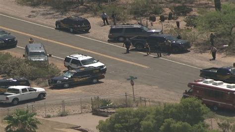 Apache junction shooting today.  Around 7:30 p.  MCSO On Scene of a Sh...