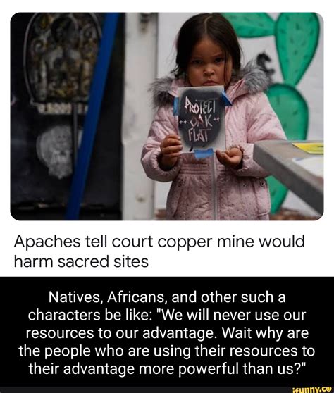 Apaches tell court copper mine would harm sacred sites