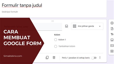 Apakah Membuat Google Form Gratis? Dan Dimana Letak Google Form?