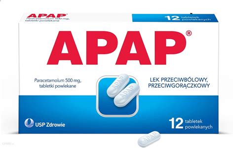 Apap. (APAP(R)) Загальна характеристика: міжнародна назва: paracetamole; основні фізико-хімічні властивості: таблетки, вкриті оболонкою, довгастої форми, білого кольору, з написом “АРАР ” на одному боці; 