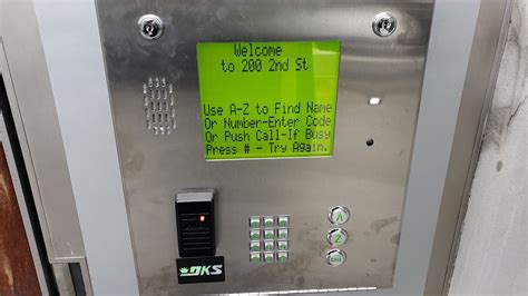 Apartment Building Entry System YouTube
