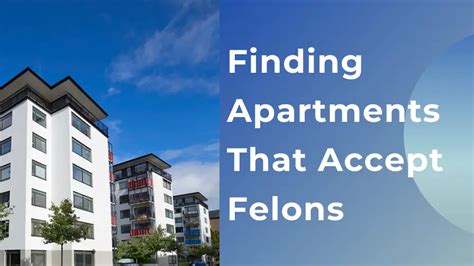 Apartments that take felons near me. 8.Search For Community Groups That Assist Felons There are several reentry groups and felony friendly organizations that assist in helping those with unfortunate charges get back on their feet. Whether its finding employment, finding housing or getting your GED there are organizations nationwide that can point you in the right direction. 