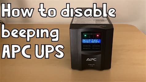 Apc ups beeping continuously. Things To Know About Apc ups beeping continuously. 