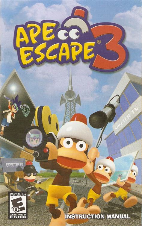 Ape escape 3 instruction booklet sony playstation 2 ps2 manual users guide only no game. - Troubleshooting repair and replacement guide for model.