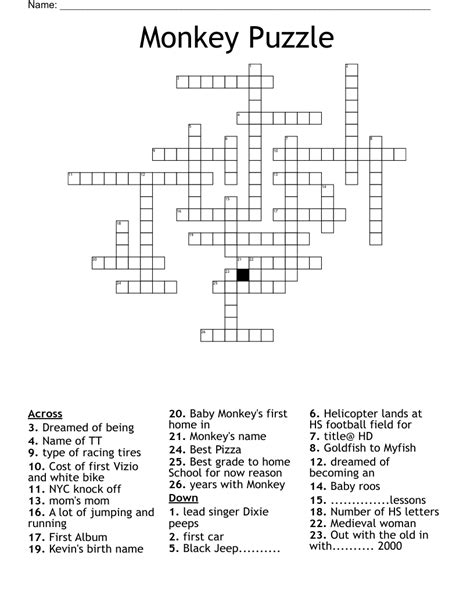 Ape or monkey crossword clue. The Crossword Solver found 30 answers to "humans ape monkeys", 7 letters crossword clue. The Crossword Solver finds answers to classic crosswords and cryptic crossword puzzles. Enter the length or pattern for better results. Click the answer to find similar crossword clues. 