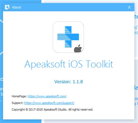 Apeaksoft IOS Toolkit 1.0.86 With Crack 