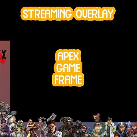 Apex Overlay Game Frame For OBS Apex Legends Stream Overlay